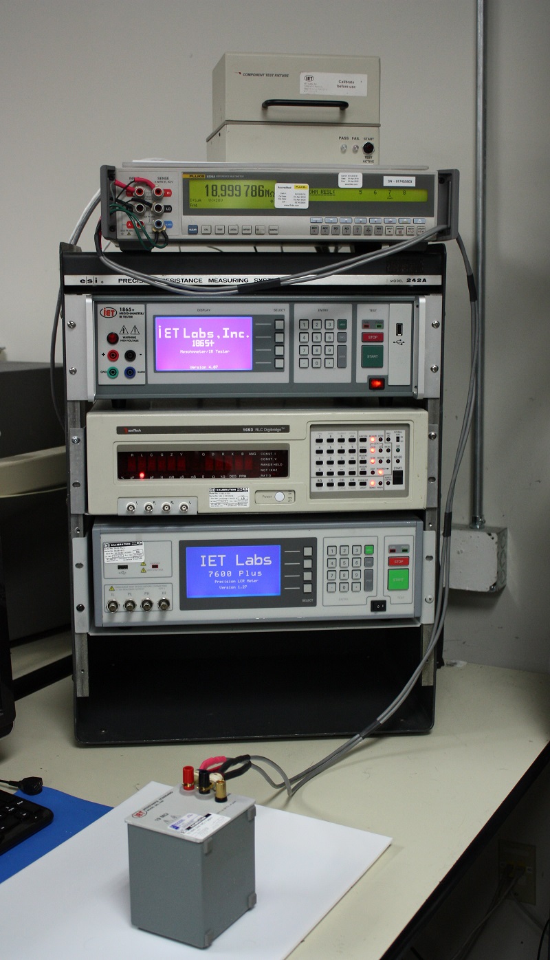 Typical Test Station at IET Labs
